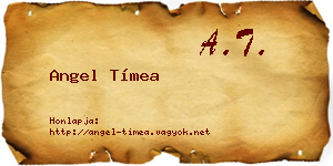 Angel Tímea névjegykártya